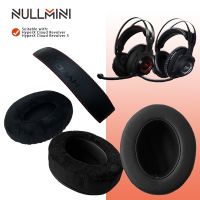 Nullmini หูฟังสำรองสำหรับคลาวด์ไฮเปอร์เอ็กซ์ชุดหูฟังแบบสวมศีรษะที่ครอบหู,ชุดหูฟังแบบครอบหูสำหรับปืนพกลูกโม่