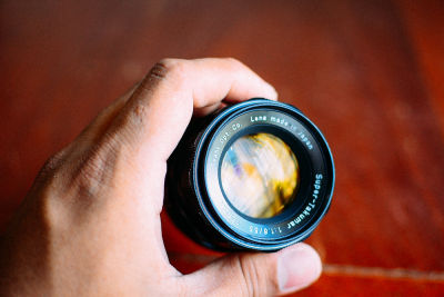 (For Nikon1 Mirrorless ทุกรุ่น)เลนส์มือหมุน ละลายหลัง รูรับแสงกว้าง Takumar 55mm F1.8 Serial 1567451