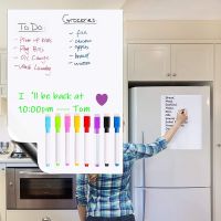 ✑❖✕ A4 Magnetic Whiteboard for Fridge Magnets Magnetic White Board Marker Child Kids Drawing Board Kithen Office Meeting Message Pad