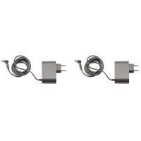 2X Charger สำหรับ V10 V11เครื่องดูดฝุ่นสายไฟอะแดปเตอร์เปลี่ยนชิ้นส่วน EU Plug