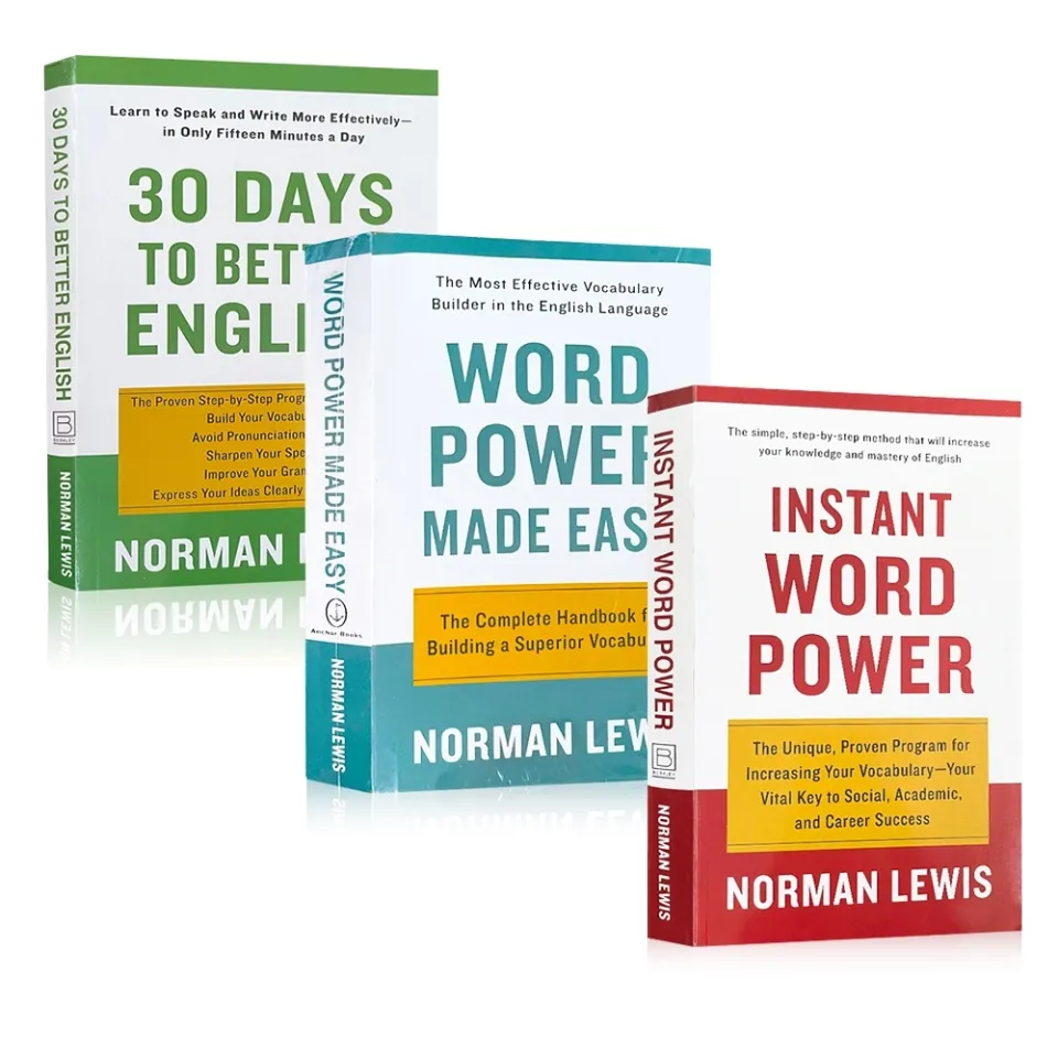 Better　Easy　Lewis　Power　30　Instant　Made　Word　Norman　Power　Lazada　Word　English　Days　To　Grammar　3Books　PH　and　By