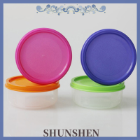 SHUNSHEN กล่องเก็บจานแบบสไลด์ภาชนะพลาสติกบรรจุอาหาร,1ชิ้นกล่องเก็บอาหาร Ml 150