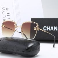 [The newest] New fashion sunglasses classic half-frame trendy retro womens anti-glare travel sunglasses