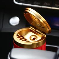 ที่เขี่ยในรถยนต์แบบพกพา Creative Accessory Car Bucket Ashtray Detachable Multifunctional Car Ash Holder For Truck Vehicle