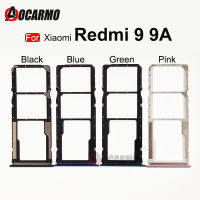 Pemegang Dulang Sim untuk Xiaomi Redmi 9 9A Redmi9 Kad SIM Dulang Pemegang Slot Penyesuai Soket Bahagian Pembaikan