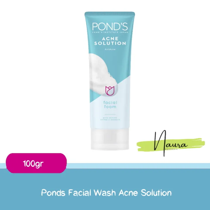 Ponds Facial Wash Acne Solution 100gr Lazada Indonesia