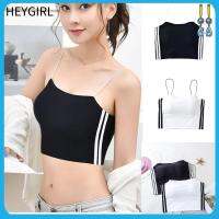 HEYGIRL บิวตี้อุปกรณ์เสริมสำหรับผ้าสำหรับเสื้อกั๊กสตรีชุดชั้นใน Cropped Brassieres สปอร์ตบรา