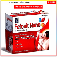 Viên uống Fefovit Nano Bổ sung sắt, tăng cường lưu thống máu bổ sung sắt cho phụ nữ mang thai và đang cho con bú. thumbnail