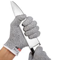 【CW】 Anti cut Gloves HPPE Material for Fishing Gardening Hand  Meat Chopping Men