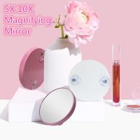 Makeup Mirror 5X 10X Magnifying Small Vanity Mirror For Face Care Cosmetic Beauty Mirrors with Suction Cup Mirrors