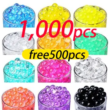 10000 PCS Multicolor Clear Water Beads, Gel Jelly Beads Vase