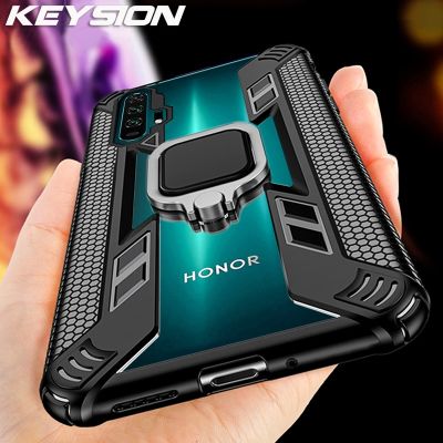 「Enjoy electronic」 KEYSION Shockproof Case For Honor 20 Pro 10i 10 Lite 8X 8A 5T Phone Cover for Huawei Mate 30 Pro P30 Lite Y6 Y7 Y9 2019 Y9S