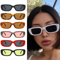 Square Frame Sunglasses Sexy Colorful Unisex Vintage Men Women Famous Brand Designer Fashion Driving Fishing Small Rectangle Frame Sun Glases Outdoor Wild UV400 Sunglasses Retro Male Female for Women Men Trend Eyewear