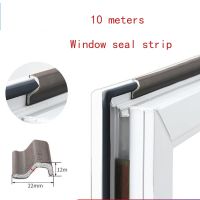 10M Soundproof Foam Sealing Strip S Type for Casement Window Noise Reductian Foam Weather Stripping Door Seal Gap Filler