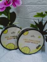 1แถม1 เดอะควีน สครับสับปะรดและเอเอสเอ The Queen AHA Pineapple Body scrub ขนาด 250 กรัม