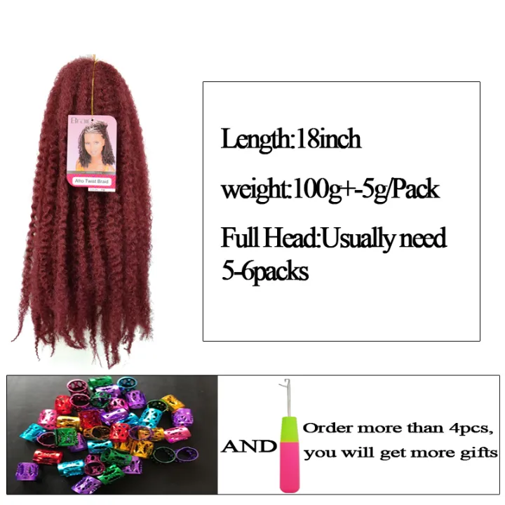 Dirty braid Afrokinky Marley Braid Hair Twist Crochet Braids Lazada PH