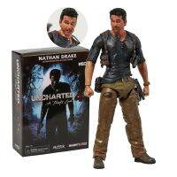 NECA Uncharted 4 Player ของเล่นเสริมพัฒนาการวิดีโอเกมรุ่นที่ดีที่สุด7 "ตุ๊กตาขยับแขนขาได้