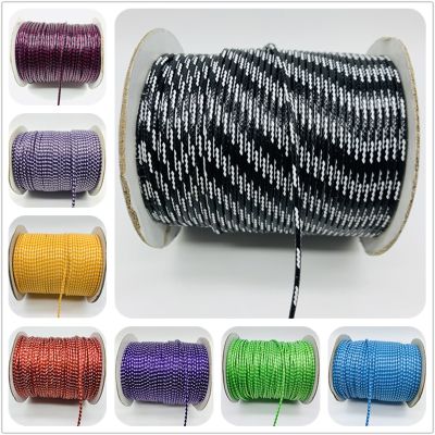 5yards/lot 2mm Waxed Cotton Cord Waxed Thread Cord String Strap Necklace DIY Shamballa Bracelet Rope For Jewelry Making