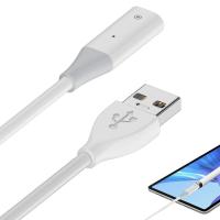 สายเคเบิลอะแดปเตอร์เครื่องชาร์จเหมาะสำหรับใช้กับดินสอแอปเปิ้ลรุ่น1St USB ชายผู้หญิงสายอะแดปเตอร์ชาร์จเหมาะสำหรับดินสอแอปเปิ้ล