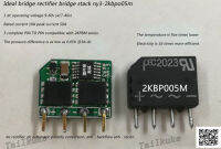 บริดจ์ Rectifier Bridge Stack ที่เหมาะอย่างยิ่ง2KBP005M การสลับขั้วไดโอดในอุดมคติ