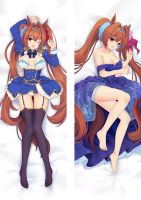 ปลอกหมอนลายอนิเมะ180ซม.,หมอนอิงตัวการ์ตูนดากิมาซุเมะเรื่อง Daiwa Scarlet Dakimakura