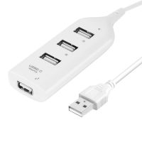 S2T USB Hub 4พอร์ต Mini USB 2.0 Splitter Adapter Hub แล็ปท็อปพีซีตัวแปลง