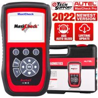 Autel OBD2มือโปร Maxicheck บริการวินิจฉัยรถยนต์สแกนเนอร์เครื่องมือ ABS ถุงลมนิรภัย EPB DPF รีเซ็ตน้ำมันรถ