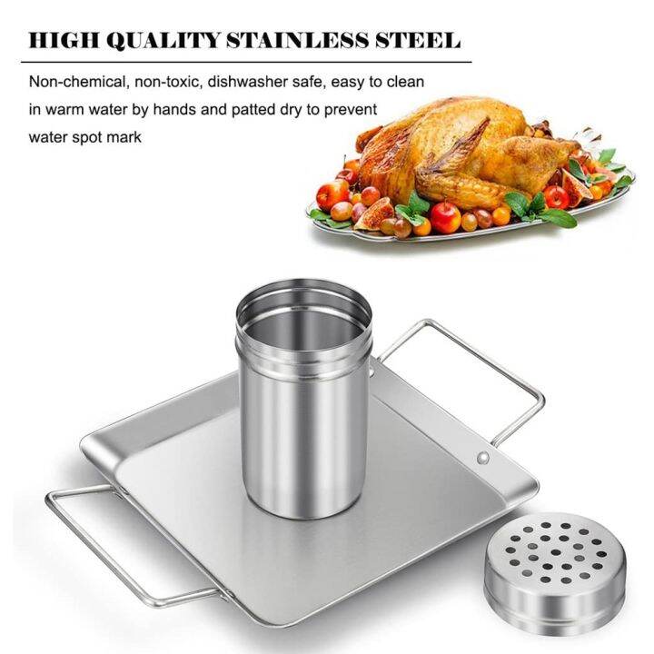 WARMSUN Outdoor Dishwasher Safe Beer Chicken Vegetable Canister Grill