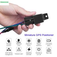 รถ GPS Tracker C13ติดตามรีเลย์อุปกรณ์ GSM L Ocator การควบคุมระยะไกลป้องกันการโจรกรรมตรวจสอบตัดระบบน้ำมันที่มี APP ฟรี