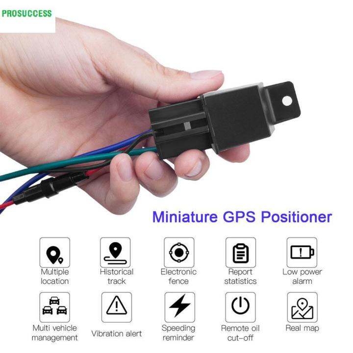 รถ GPS Tracker C13ติดตามรีเลย์อุปกรณ์ GSM L Ocator การควบคุมระยะไกล