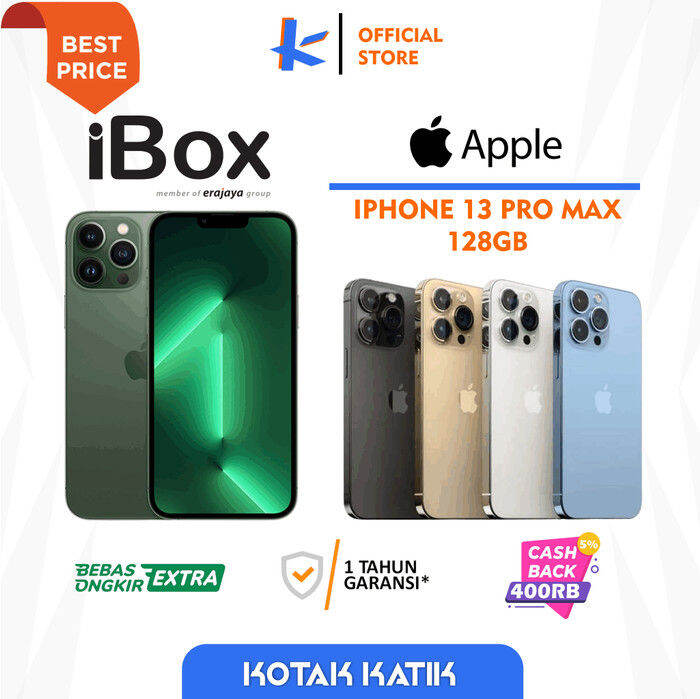 APPLE IPHONE 13 PRO MAX 128GB GARANSI RESMI TAM/IBOX | Lazada Indonesia