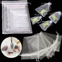 hot【DT】 25/50PCS Drawable Supply Wedding Favor Pouches Organza Gauze Sachet Drawstring