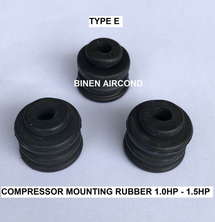 AIRCOND COMPRESSOR MOUNTING MOUNTING RUBBER 1.0HP1.5HP