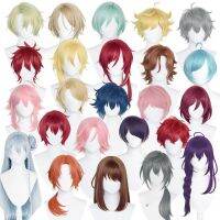 Ensemble Stars Cospaly Wigs Simulation Scalp Synthetic Wigs Heat Resistant Cosplay Accessories Headwear Costume Props Men Women