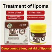 1 2pcs 20g lipoma Kem tẩy lông loại bỏ lipoma Thuốc mỡ mỡ Kem giảm tích tụ