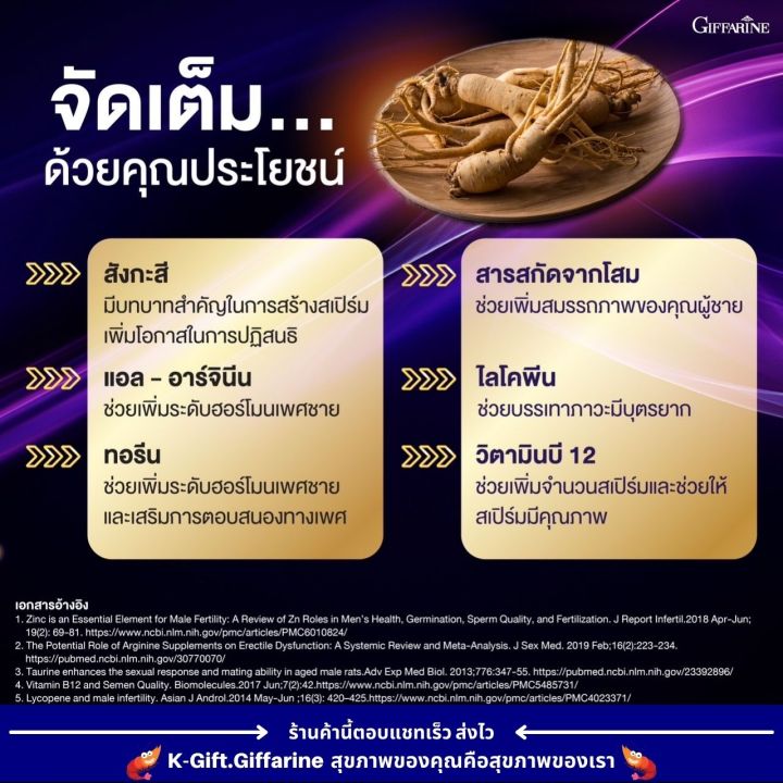 ส่งฟรี-กระชายดำ-ผสมโสม-แม็กซ์-พลัส-30-แคปซูล-กิฟฟารีน-อาหารเสริม-ชาย-กระชายดำแท้100-กระชายดำแคปซูล-giffarine