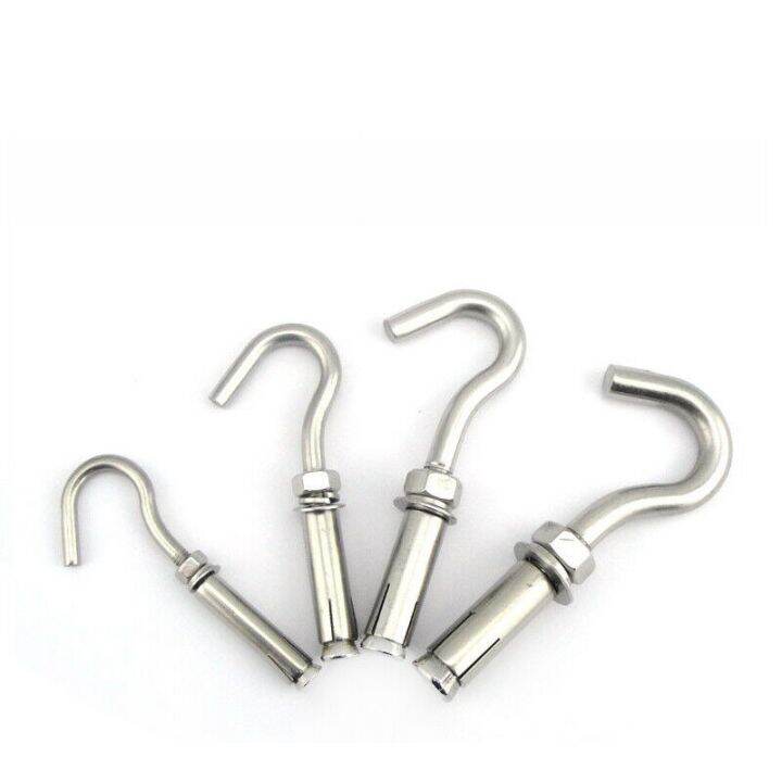 Expansion Screws Hooks M6 M8 316 Stainless Steel Eye Bolt Open Anchor