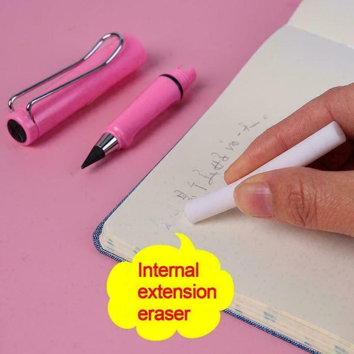 ปากกาปากกาอัตโนมัติปากการะบายสีสำหรับเขียนภาพปากกาเขียนงานออฟฟิศปากกาเขียนโลหะไร้หมึก