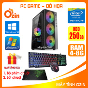 Case PC Game LED CPU G2020 i5-2330 Ram 4GB-8GB HDD 250GB