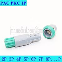 1ชุด Pac Pkc 80องศา1P 2 3 4 5 6 7 8 9 10 12 14 Pin พลาสติกทางการแพทย์แบบกดดึงตัวเชื่อมต่อแบบปลั๊กตัวเมียปลั๊กตัวผู้ล็อคตัวเอง