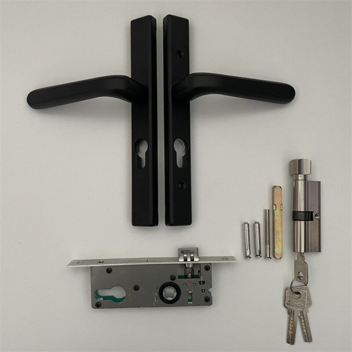 Plastic Steel Door Lock, Broken Bridge, Aluminum Flush Door Handle