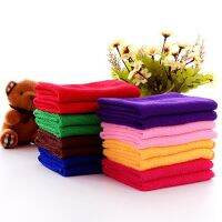 10 Pcs/Lots 25*25 Cm Microfiber Rags Kitchen Towels For Cleaning Home Garden Quick-Drying Cleaning Cloth Color Deliver Randomly