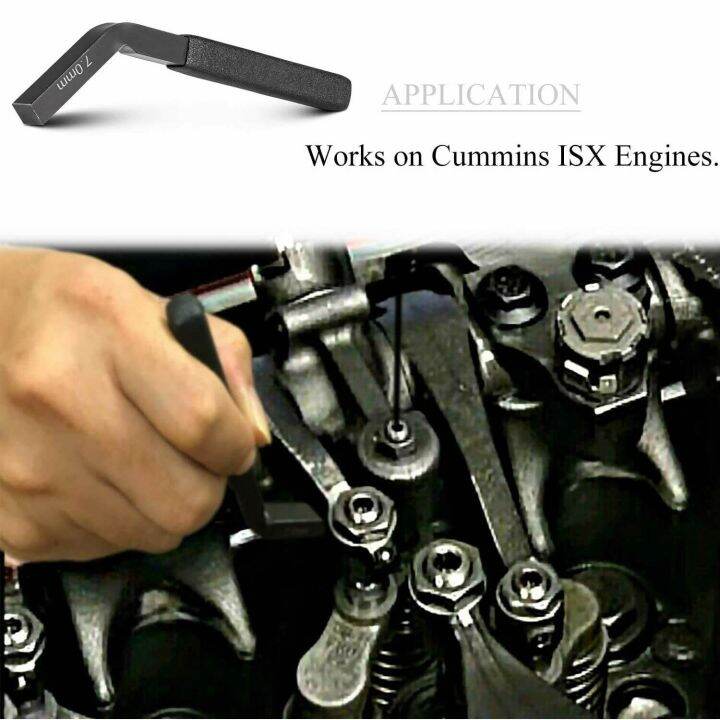 7MM Engine Brake Adjustment Tools 3163530 Replacement for Cummins ISX