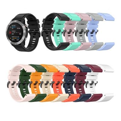 ☬❂ 22mm Soft Silicone Watch Band Strap For Garmin Fenix 6/Fenix 6 GPS/Fenix 6 PRO GPS Sport Replacement Bracelet Smart Accessories