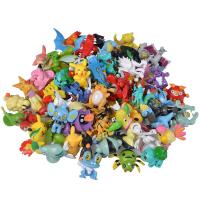 20-100Pcs 4-6 Cm Anime Pokemon Big Figure Toy Pikachu Action Figure Model Ornamental Decoration Collect Toys For Childrens Gift