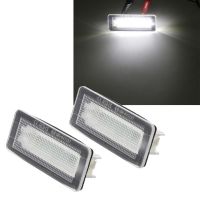 ❐ 2x18 SMD LED License Plate Number Light Lamp Error Free For Benz Smart Fortwo Coupe Convertible 450 451 W450 W453 Car Lamp