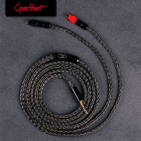 OPENHEART 16 Core Headphone Cable XLR 4.4mm 2.5mm 6.35mm Cable For Sennheiser HD580 HD600 HD650 hd545 hd565 hd535 HD660S HD6XX