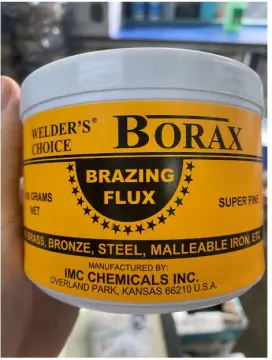 5 pcs Borax Brazing Flux (10g) for brazing brass and metal pipes