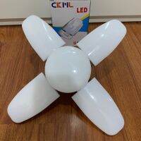 Woww สุดคุ้ม หลอดไฟ LED CKML 95W,PAE-95wสว่างมากๆๆๆ หลอดไฟ4ใบพัด ราคาโปร หลอด ไฟ หลอดไฟตกแต่ง หลอดไฟบ้าน หลอดไฟพลังแดด