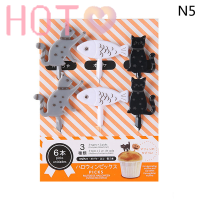 Hot? Bento ผัก crockery น่ารักมินิเด็กวัยหัดเดินเด็กผลไม้ส้อมฟัน